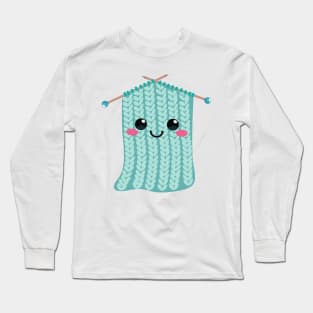 Kawaii Knitting Long Sleeve T-Shirt